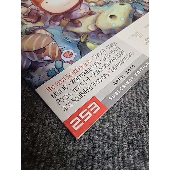 Nintendo Power Magazine - Issue Vol. 253 April 2010 Pokemon Scribblenauts - Picture 3 of 6